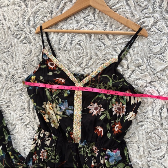 Coco + Carmen Black Floral Jumpsuit - Picture 9 of 15
